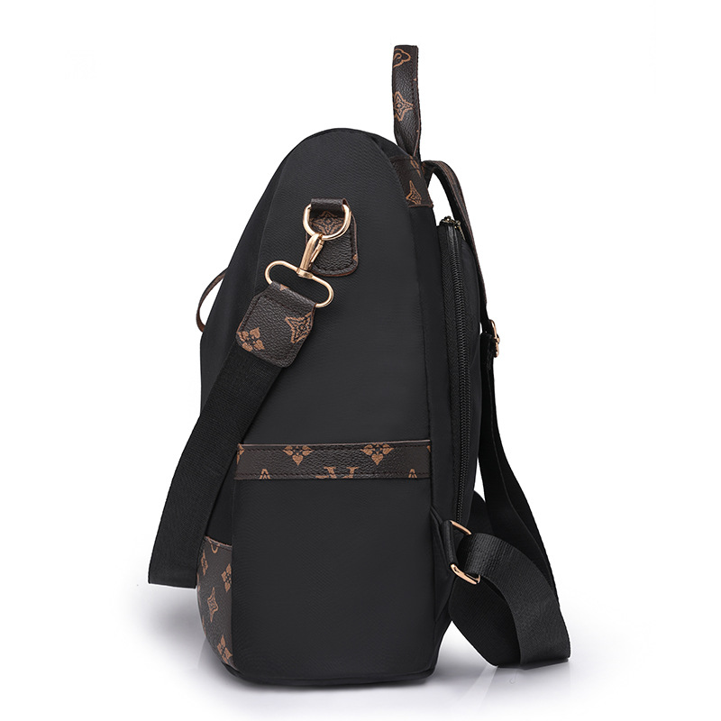 Transfronterizo al por mayor 2024 verano nuevo estilo coreano damas mochila antirrobo moda salvaje mochila de viaje de gran capacidad