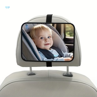 Crash Tested and Certified Shatterproof Baby Car Mirror for