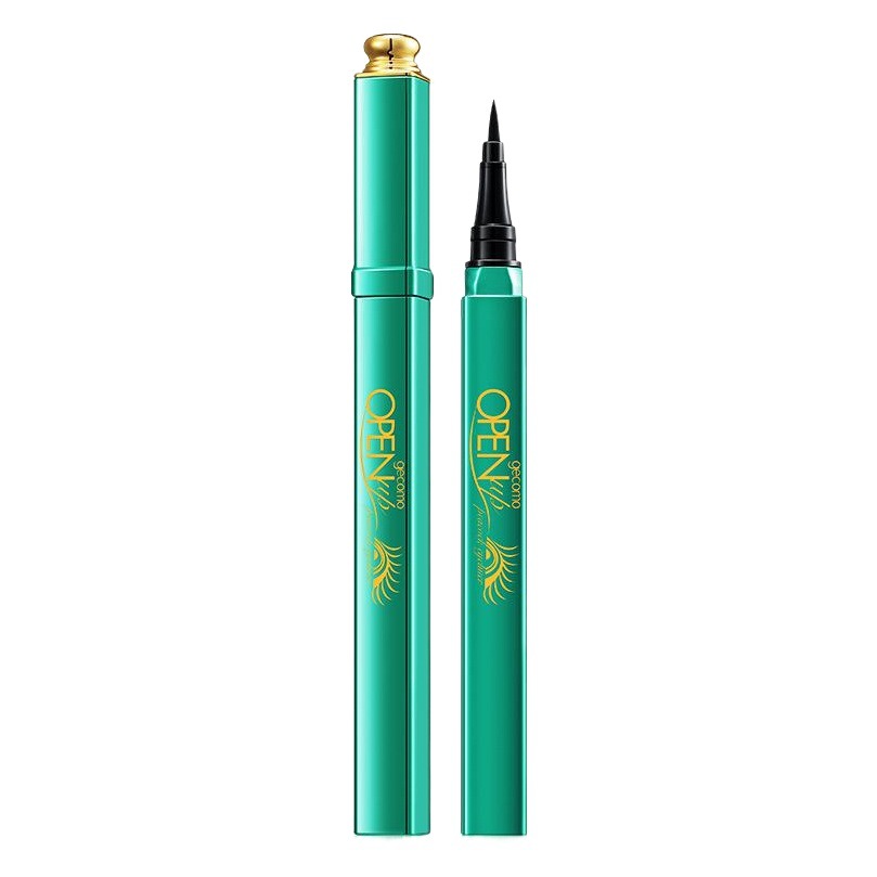 Germon Peacock Eyeliner Quick-drying Waterproof Sweat-proof Durable No Snooming No Makeup Beginner Makeup Eyeliner
