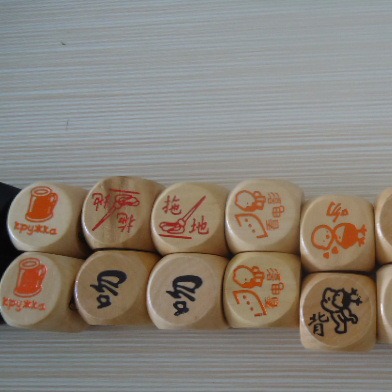 木头骰子 木质筛子 促销小礼品 可加LOGO 厂家直销多款多规格可选