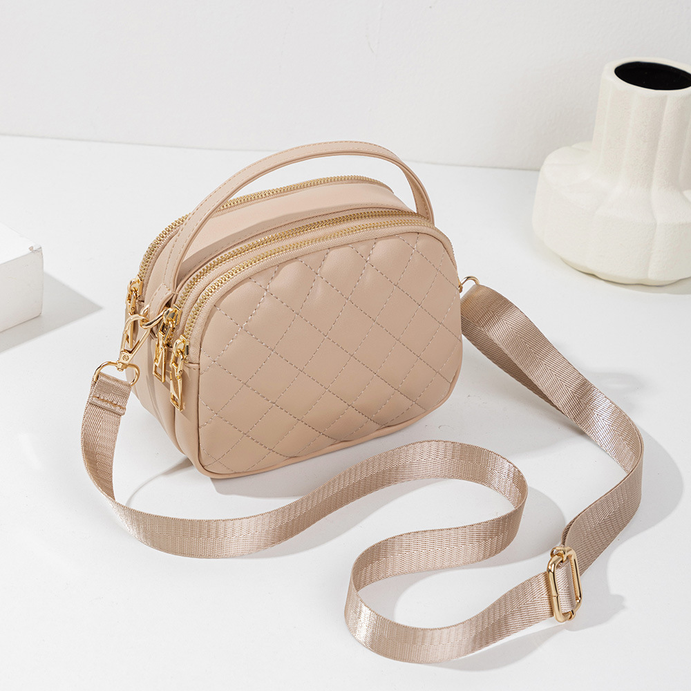 Bolso de hombro de mujer bolso de hombro de fábrica de venta directa 2025 nuevo logotipo de moda casual bolso de mujer bordado