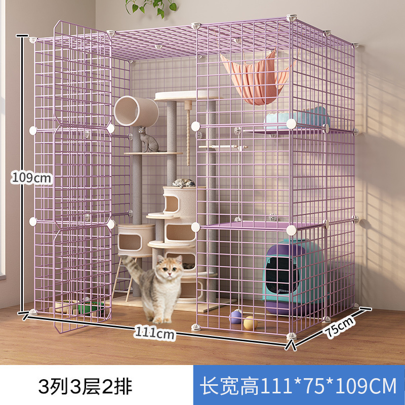 猫ケージ、家庭用大型猫の巣、ヴィラ、三階建て猫ハウス、子猫ハウス、二階建て猫ハウス、猫用品|undefined