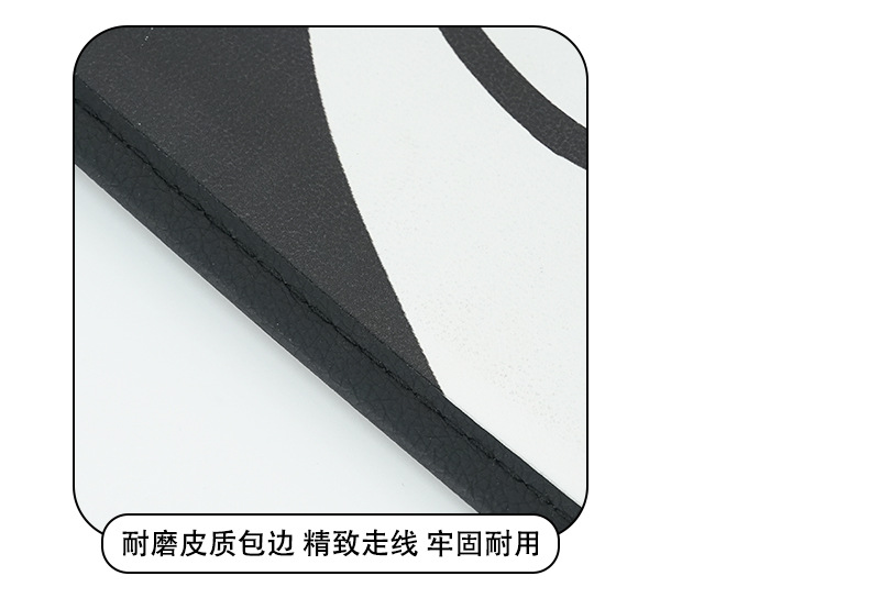 Cartoon Car Anti-Kick Pad, Debris Bag, Panda Car Seat Back Anti-Dirty Pad, Car Leather Multi-Functional Protective Pad