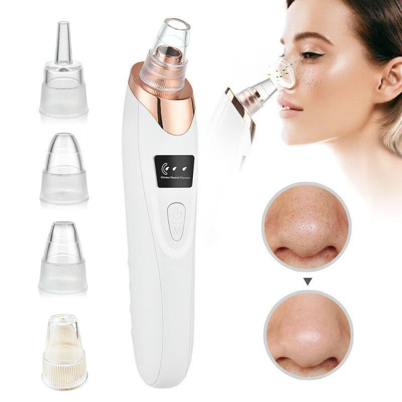 Amazon Non-Visual Blackhead Removal Auxiliary Tool Beauty Pore Cleaner Blackhead Suction Device Electric Household Cross-Border