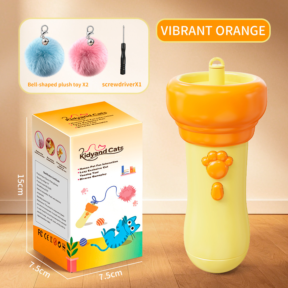 Electric Cat Fishing Device [Vibrant Orange] English Color Box