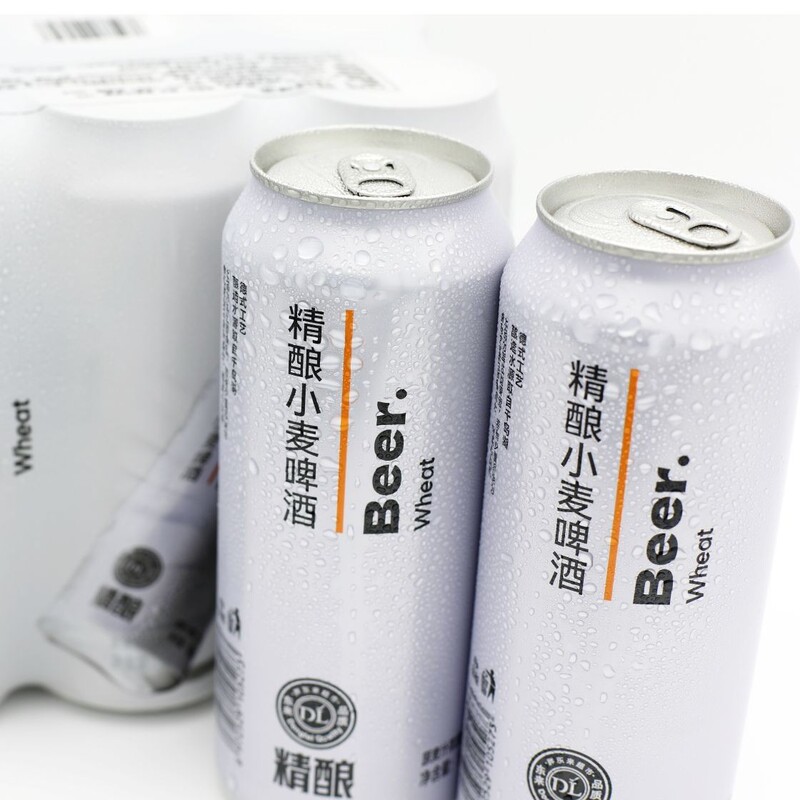 Postage Fat Donglai Beer 500 ml Beer Brewed Wheat Beer Donglai Quality Wort Concentration 12