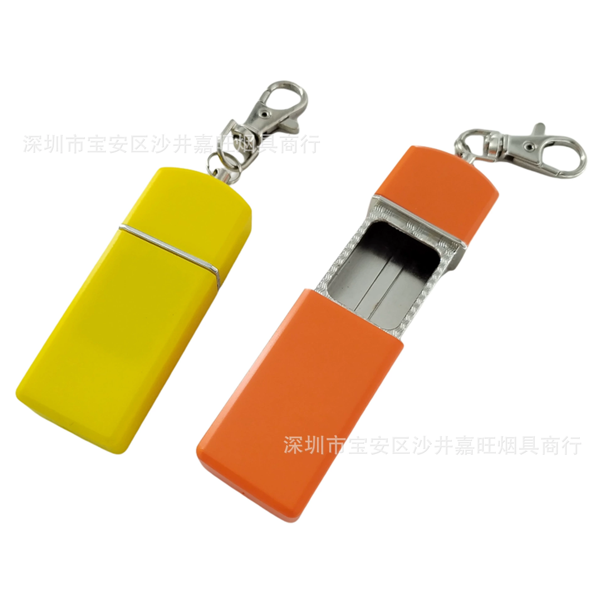 005 Металл Творческий Портативный Пепельница Карманный Портативный Брелок Мини Открытый Экологически Чистая Пепельница