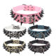 Amazon Explosions Aggressive Spike Dog Collar Medium and Large Rivet Anti-bite Pet Collar Rivet Decorative Dog Collar