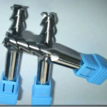 Фрезы из цементированного карбида-угол двойного сброса для 3-лопастного алюминия-износостойкий с высоким блеском-Алюминиевый нож из сплава с ЧПУ