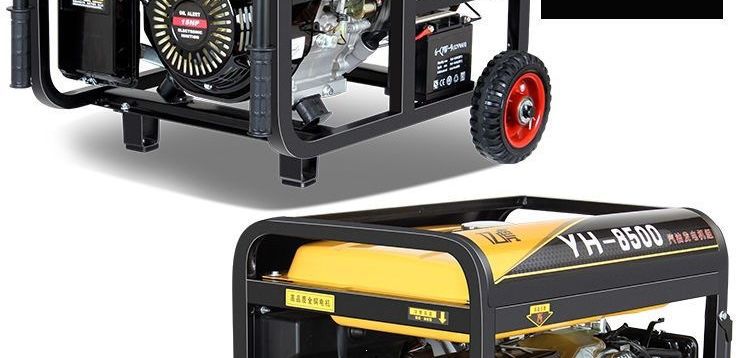 Gasoline Generator 220V Silent Household Commercial Use 3/5/8Kw 10Kw Single/Three-Phase 380V Outdoor Micro Small Model