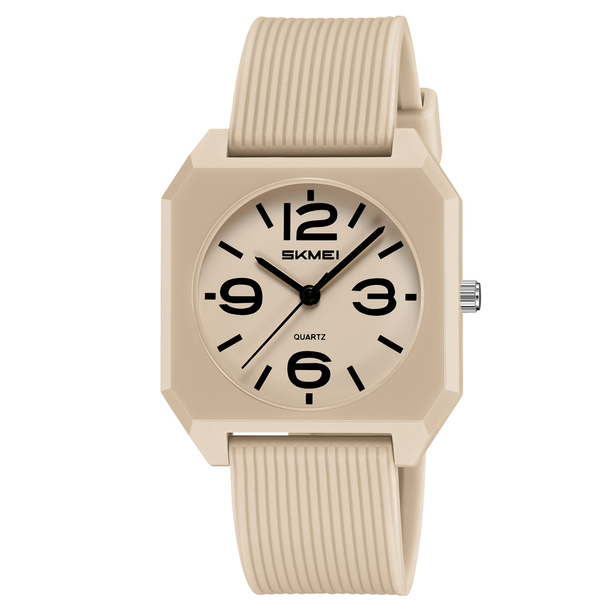Momento cuadrado reloj 50 metros impermeable dopaminas viento reloj de pulsera de estudiantes simple reloj de cuarzo al por mayor