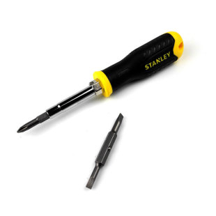 Stanley STANLEY 6 in 1 replaceable screwdriver screwdriver screwdriver screwdriver STHT68012-8-23
