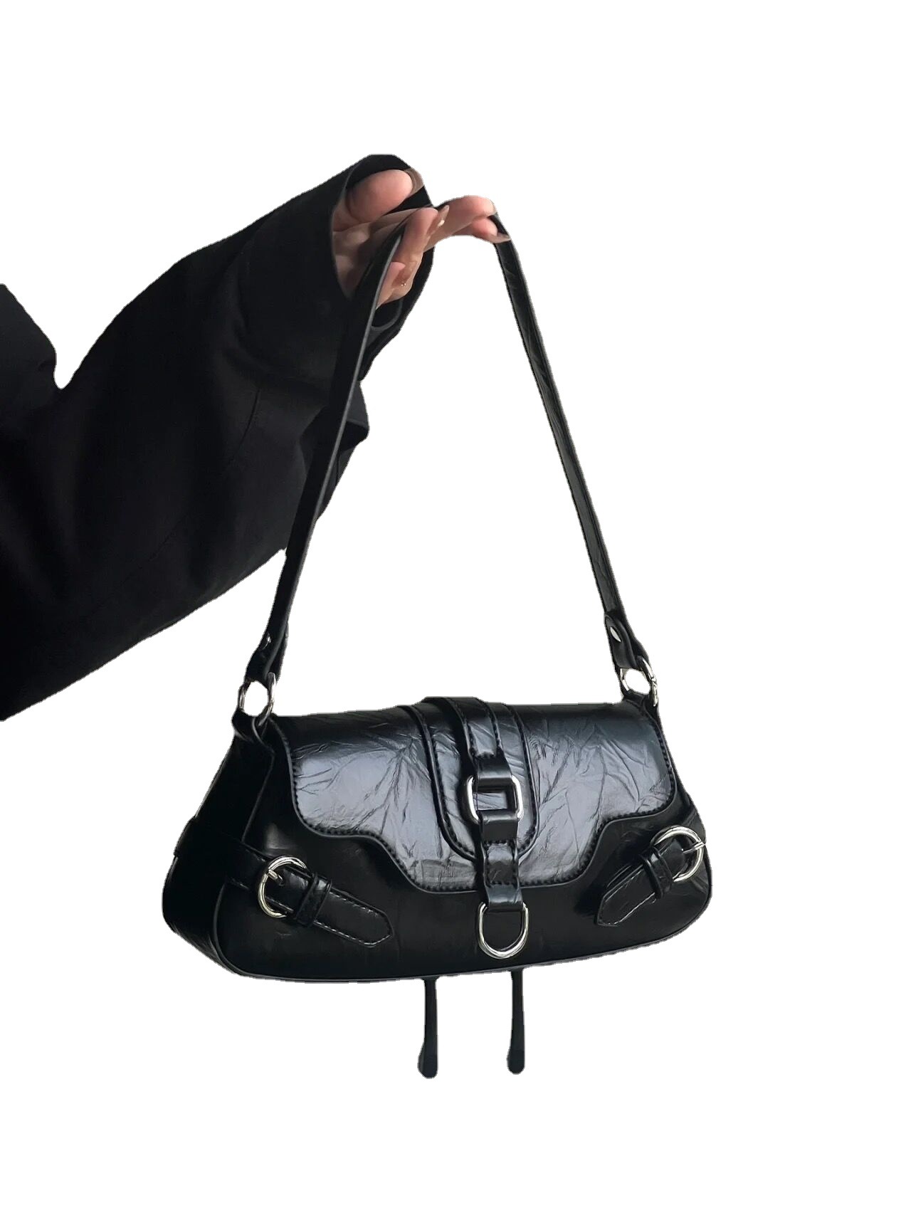 2023 nuova borsa baguette da donna, alla moda e versatile, borsa di seconda mano per ragazza calda, borsa a tracolla casual, borsa per ascella da donna_voghion.com