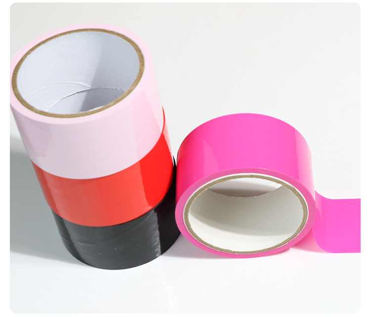 Jiuai SM Bondage Electrostatic Tape 10m Red PVC Couple Role Play Accessory — detail image 5