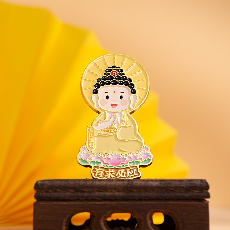 普陀山景区文创冰箱贴旅游城市周边创意礼品纪念品建筑物冰箱贴|undefined
