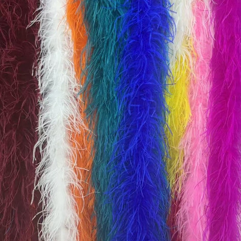 Ready Supply of 3-Layer Ostrich Feather Strips 10- 15cm Clothing Accessories Cuff Feather Strips DIY Holiday Decoration Ready Supply of 3-Layer Ostrich Feather Strips 10- 15cm Clothing Accessories Cuff Feather Strips DIY Holiday Decoration