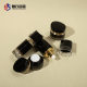in stock oval skin care product packaging material glass bottle black gradient glass bottle emulsion spray bottle 50g cream bottle