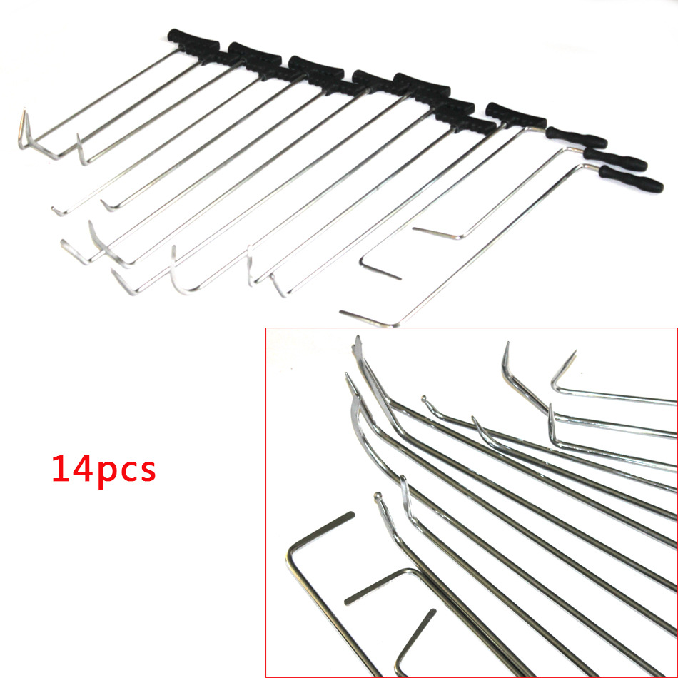 ✅汽车凹陷工具免钣金冰雹坑钩子套装顶杆凹痕凹凸维修