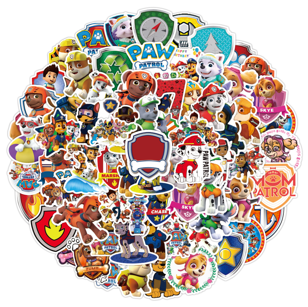 100개 - Paw Patrol 스티커
