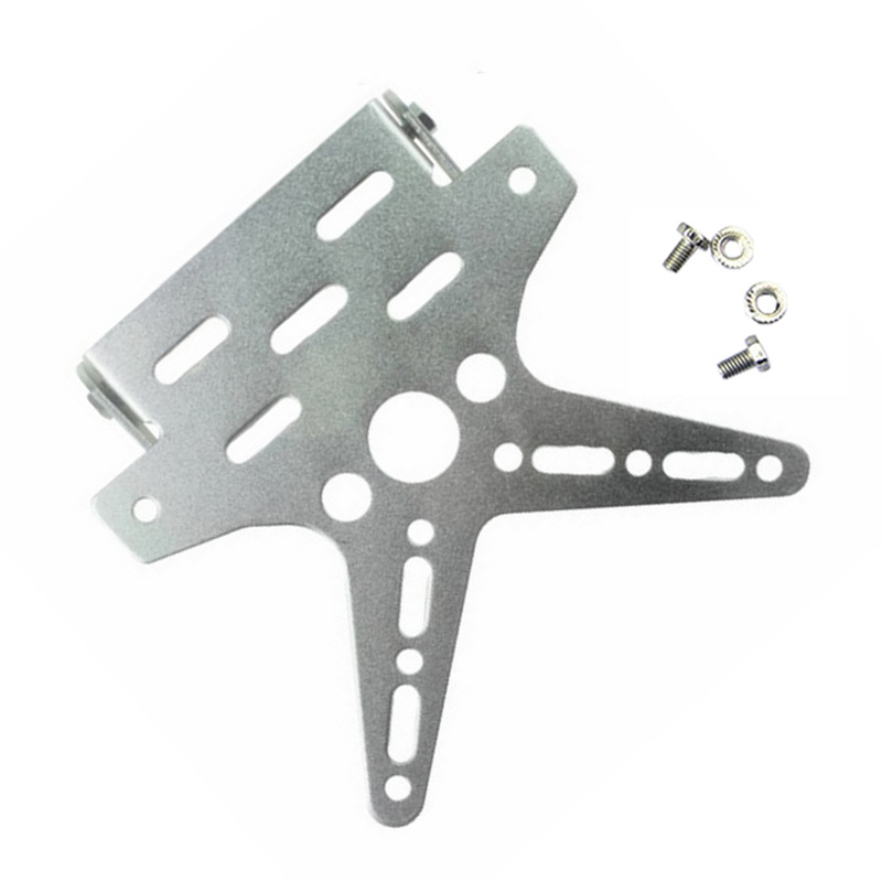 Motorcycle Electric Vehicle Modification Accessories License Plate Holder Adjustable Movable Swallow Type License Plate Holder Cross-Border Hot Sale