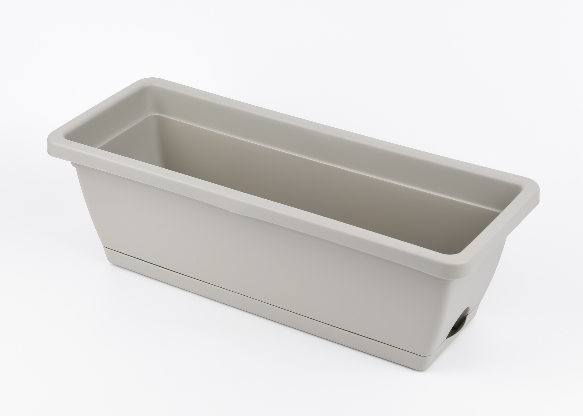 Nuevo Horon Plástico Plástico Plástico Pot Balcón Plantar Flores Plantar Horon Plantar Plantar Plantar Plano rectangular extra grande al por mayor