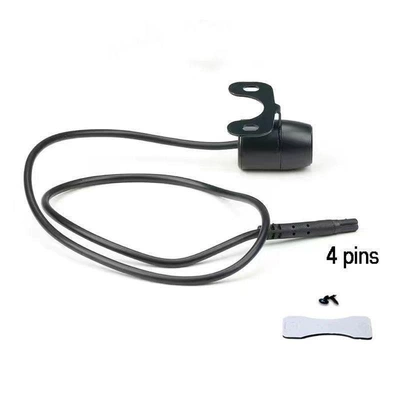 Universal Car Dashcam with Reversing Camera, Butterfly 4-Hole High-Definition Night Vision Rearview Waterproof Camera (Vehicle camera) - 4-hole-small-butterfly-no-extension-cord