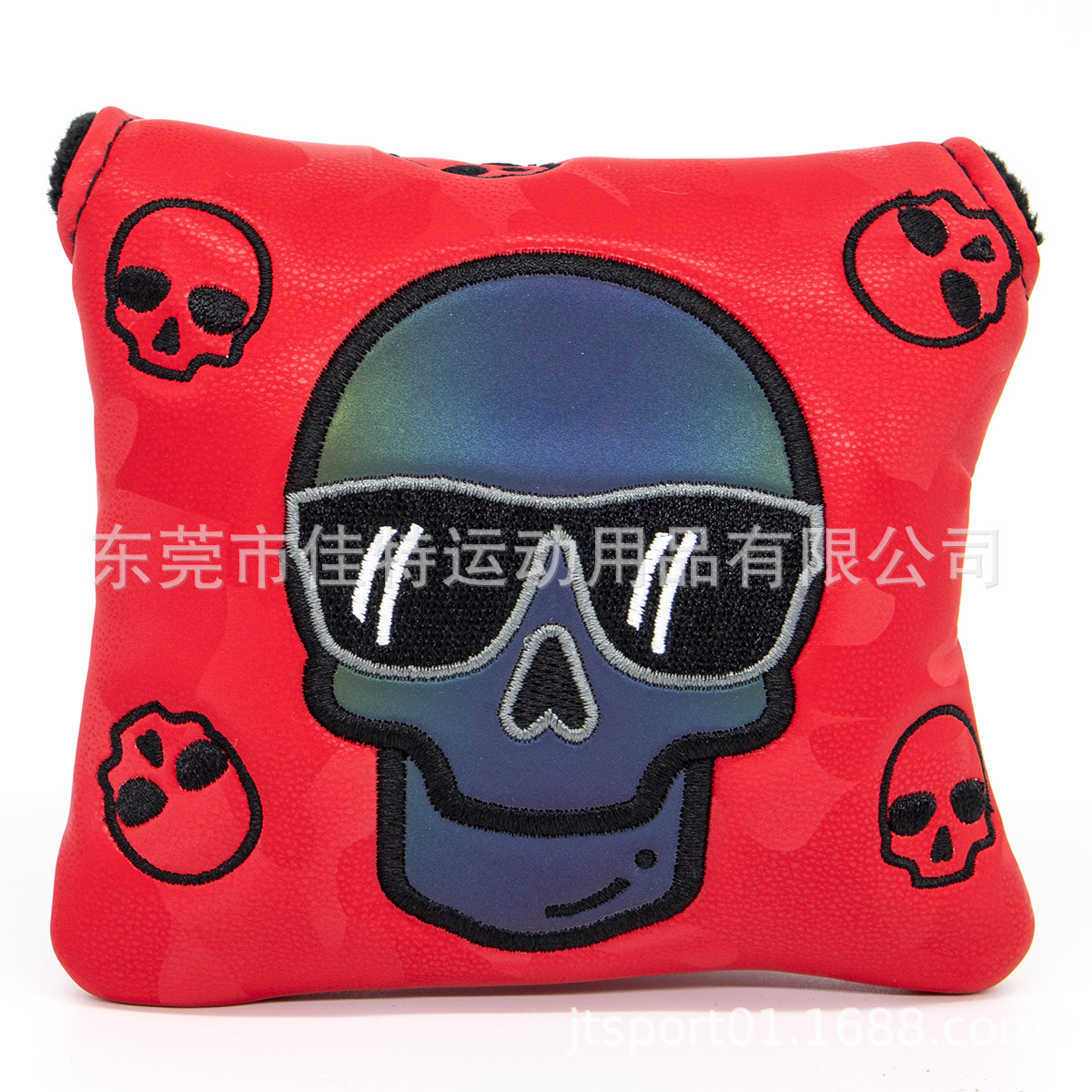 Cráneo cubierta del Club de Golf conjunto completo varilla de hierro N ° 1 calle pequeña pierna de pollo varilla de madera putter tapa protectora cubierta fábrica