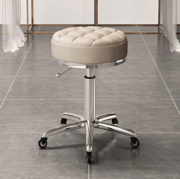 Barbería taburete de peluquería polea silla giratoria salón de belleza taburete especial carpintería silla elevadora especial manicurista de belleza