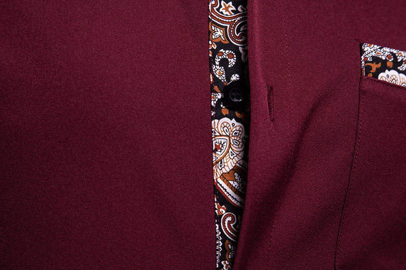 Bomber épais bordeaux à manches longues blanches - Brentiny Paris