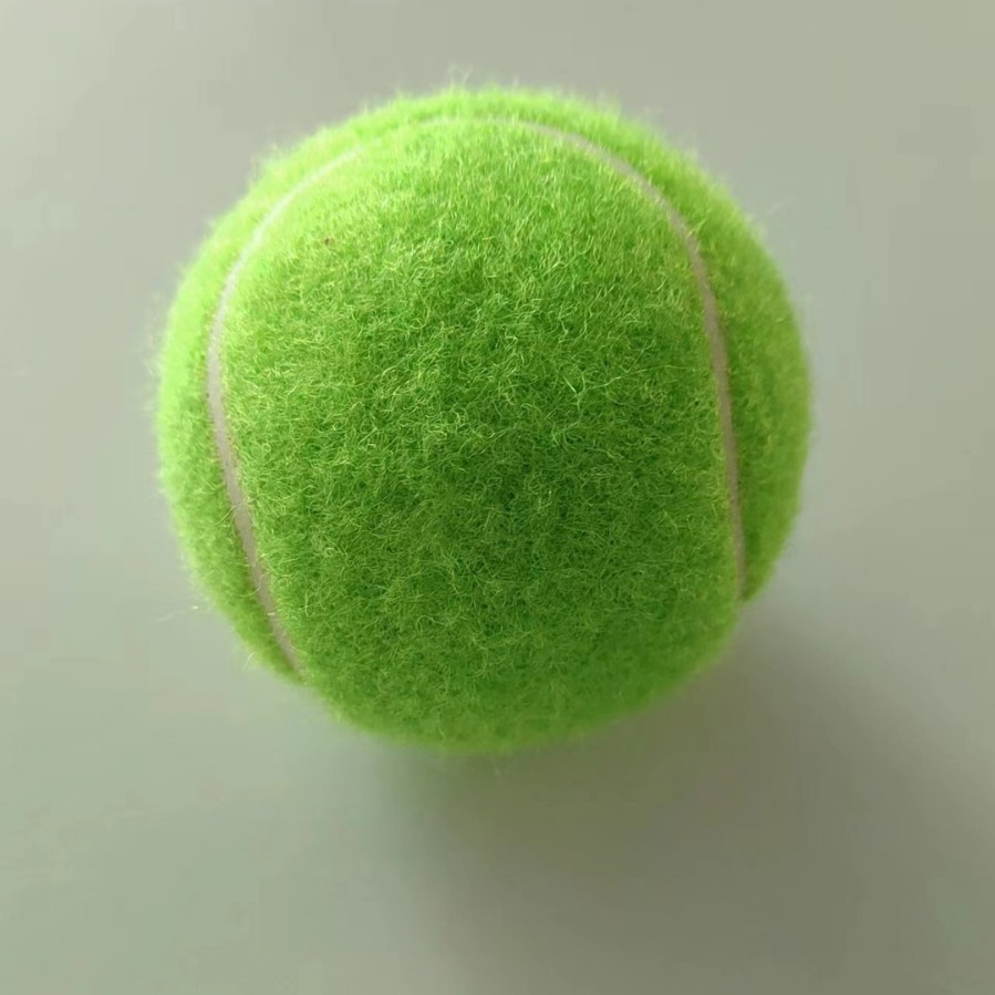 Junior Durable Green Training Tennis Ball 1.2m Elastic Colorful Tennis Ball Unlabeled Practice Game Tennis Ball in Stock