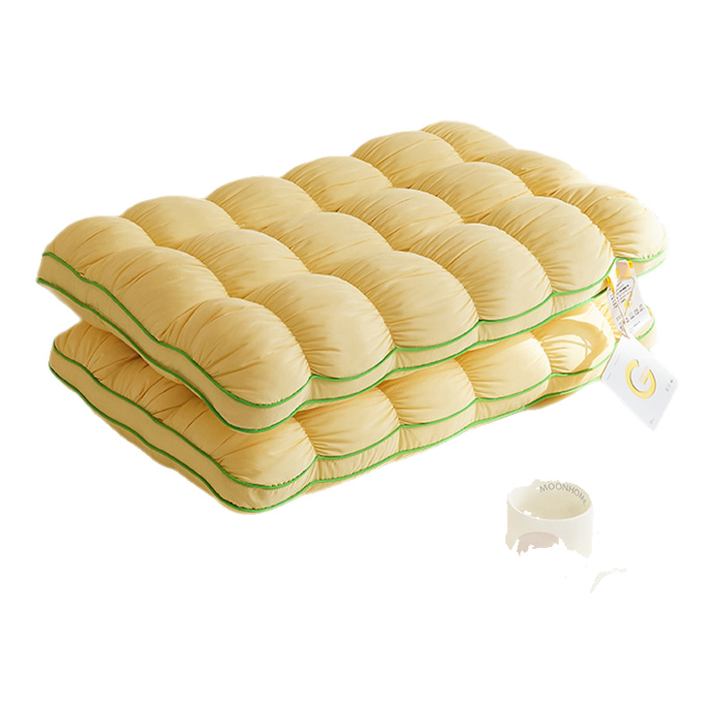 Nube Bread Almohada Hogar Adulto Cuidados Cervicales Almohada para dormir Dormitorio individual Dormitorio para dormir toda la cabeza