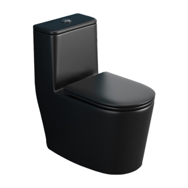 negro brillante mate asiento de inodoro fábrica mayorista guangdong nuevo conjunto supergirl sifón ahorro de agua exportación
