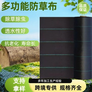 Thickened anti-grass cloth new weeding cloth greenhouse agricultural orchard anti-aging breathable weeding cloth manufacturers wholesale
