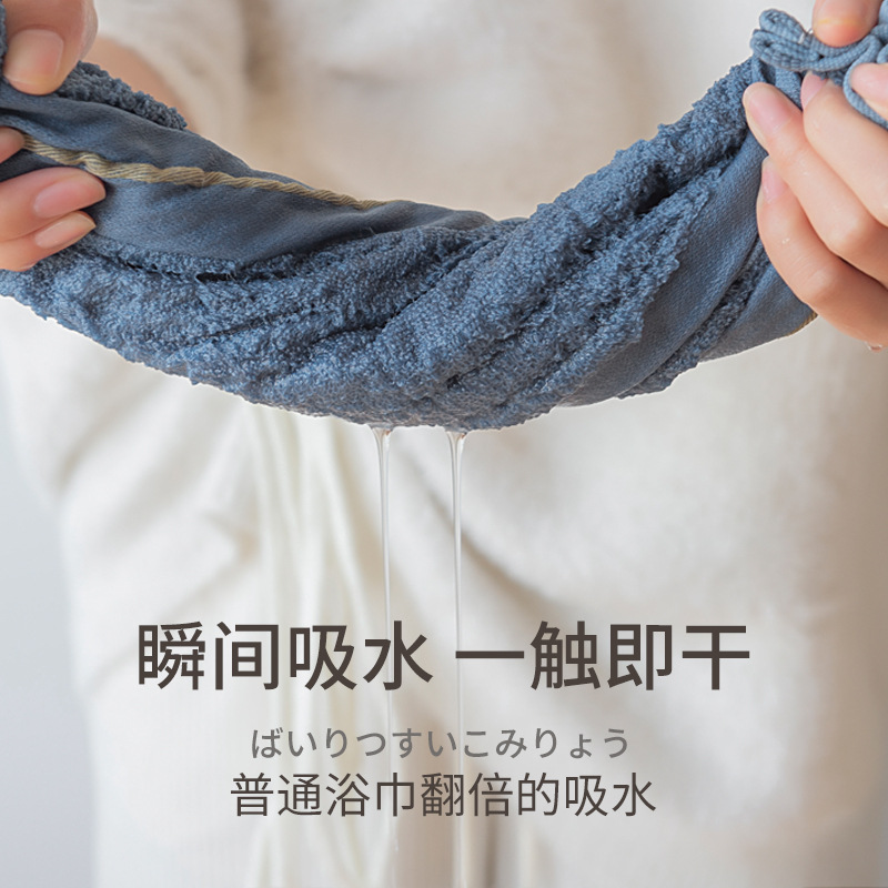 A5L竹纖維浴巾2021新款全棉女家用純棉吸水速干大人毛巾男情侶裹