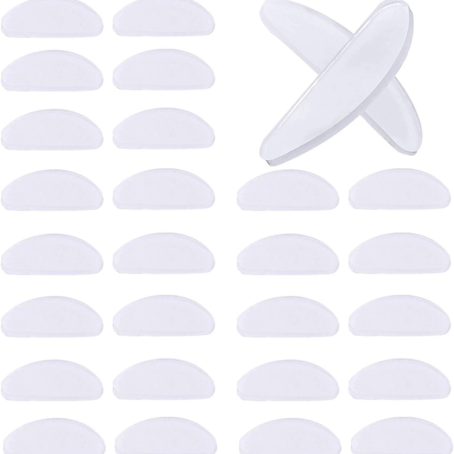 Новые D-образные силиконовые очки для носа, силиконовые противоскользящие увеличенные накладки для носа, переносицы, патч для носа с защитой от вмятин