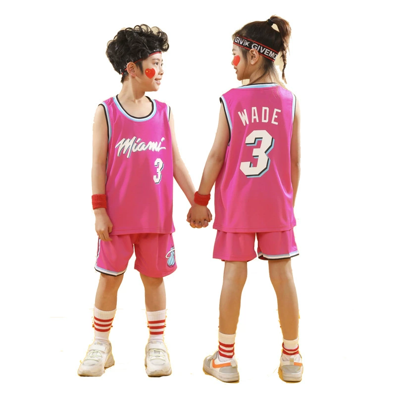 Basketball uniform for men and women, football uniform for elementary school students, 3 size, custom-made