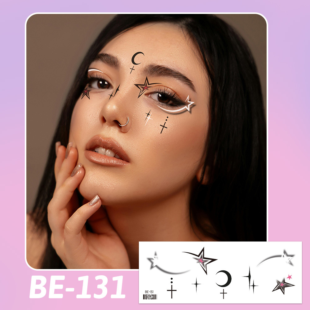 BE-131 (눈부신 블랙 페이스패치)