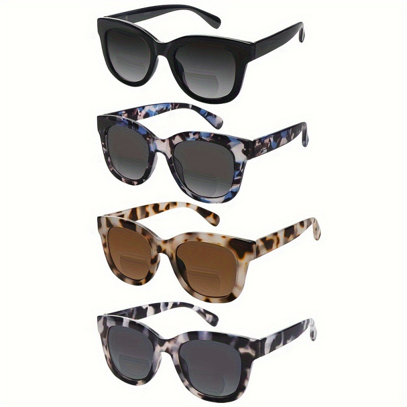 2026新款跨境代发4包双焦女式阅读弹簧铰链时尚跨境