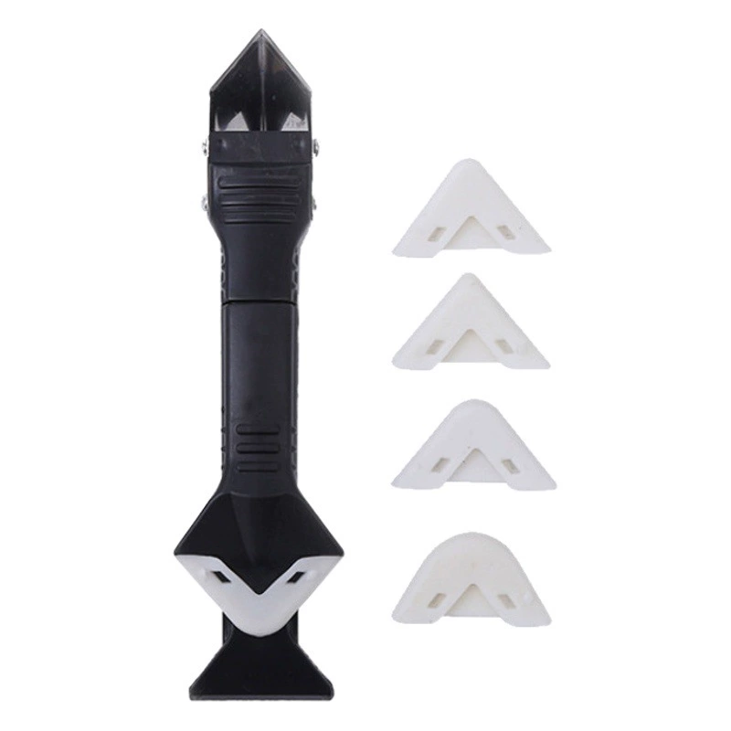 Прямые поставки с завода металлическая головка три в одном скребок для клея многофункциональный скребок для стекла скребок для клея остаточный клей артефакт силиконовая Лопата для клея