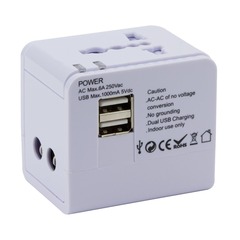 Thailand travel adapter, travel travel adapter, multi-function travel adapter, double USB charger
