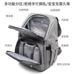 メーカー卸売り母子バッグ多機能マミーバッグ大容量軽量ママバッグ旅行リュックusb