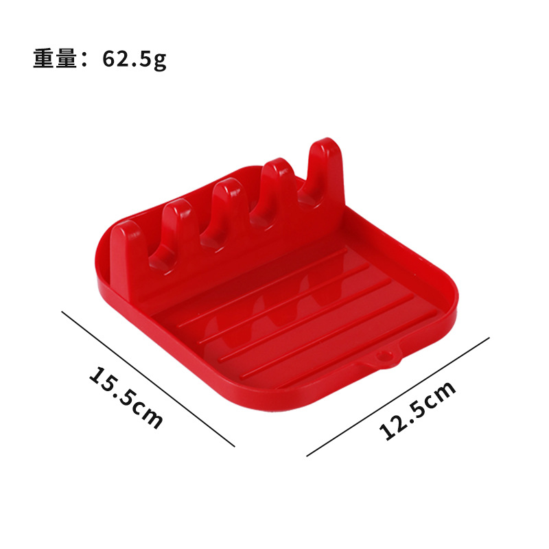 주방 냄비 뚜껑 거치대 / 레드 (또는 빨강)