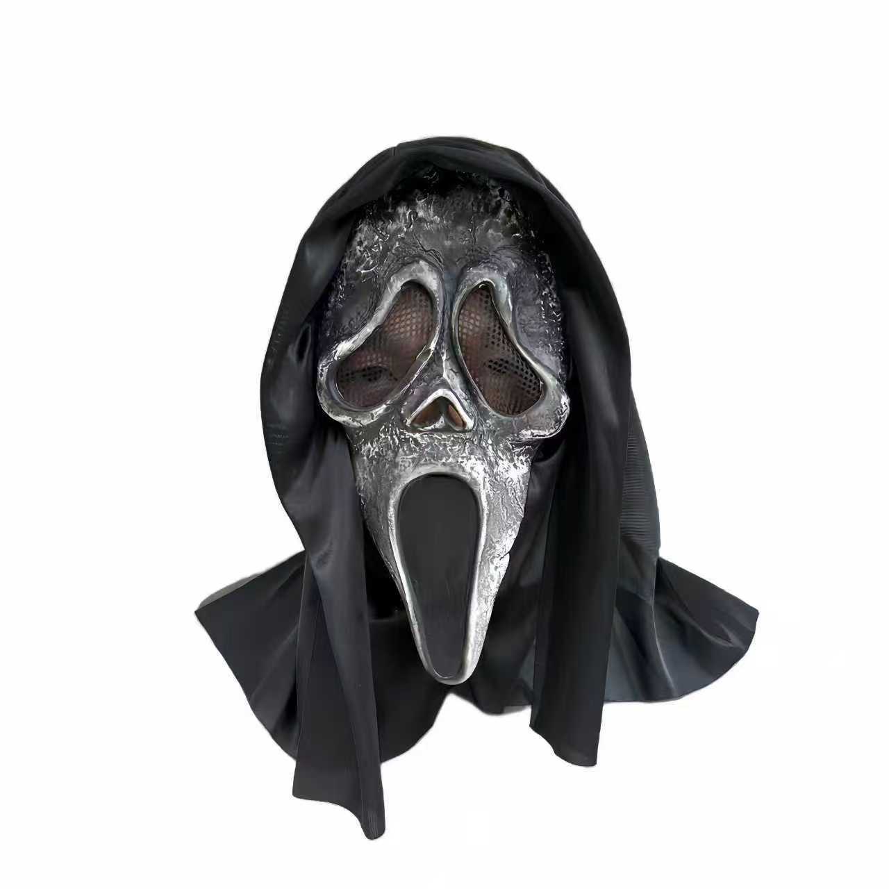 Transfronterizos Hot Conjuring 2 máscaras de monjas Halloween aterrador fantasía horror aterrador capuchón de látex monjas image 24