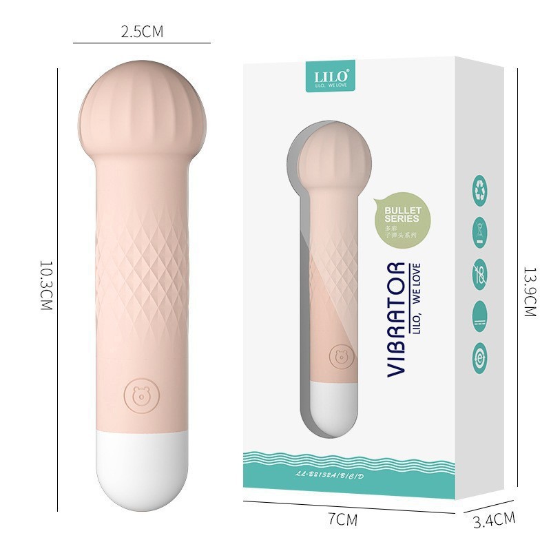 Liquidación: Vibrador LILO Shell de 7 Frecuencias, Varita de Amor LILO, Vibrador Seahorse, Juguete Sexual para Adultos
