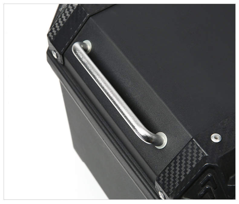 Cross-Border First-Generation 36-Liter Aluminum Handlebar Motorcycle Tail Box Waterproof Universal Electric Vehicle Trunk Waterproof Storage Box