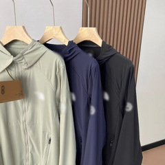 日焼け防止服メンズ 2025 夏の新抗 UV 通気性アイスシルク薄い日焼け防止服アウトドアジャケット北北