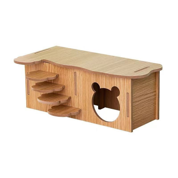 Hamster shelter roof base surface waterproof wooden bite-resistant…