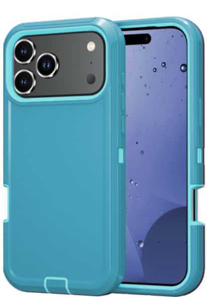 适用于iPhone17pro三防机器人手机壳外贸专供重防三合一手机壳|undefined