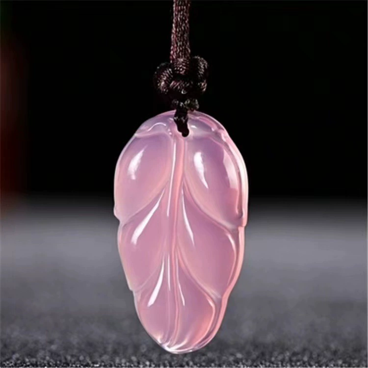Fuchsia organic pendant, agate protective amulet, buckle, ice imitation