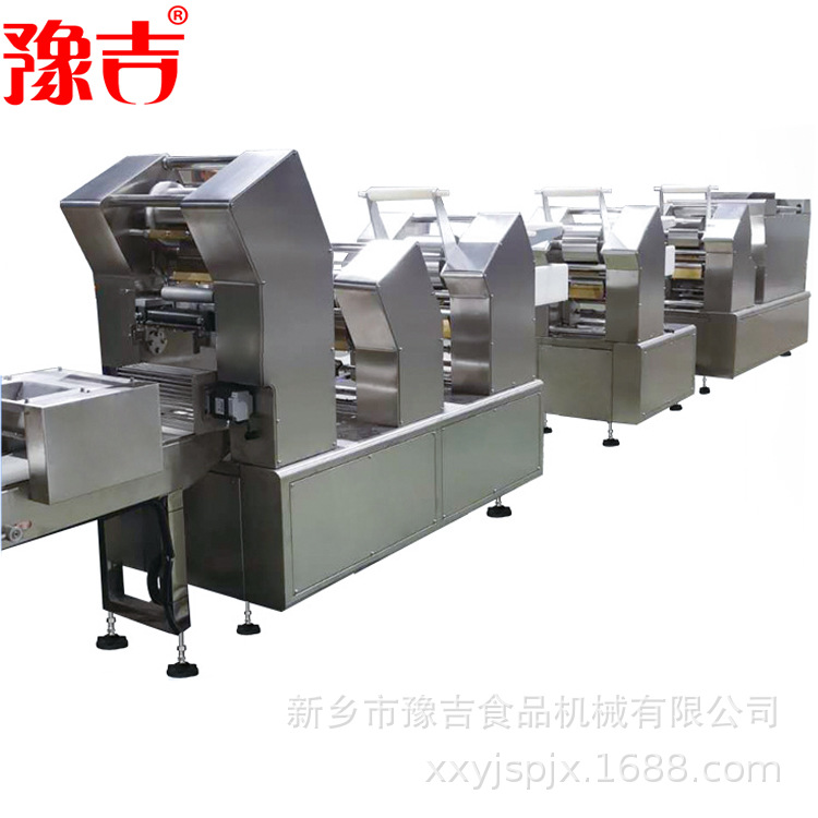 豫吉 280饺子皮机混沌皮机全自动不锈钢卷皮机